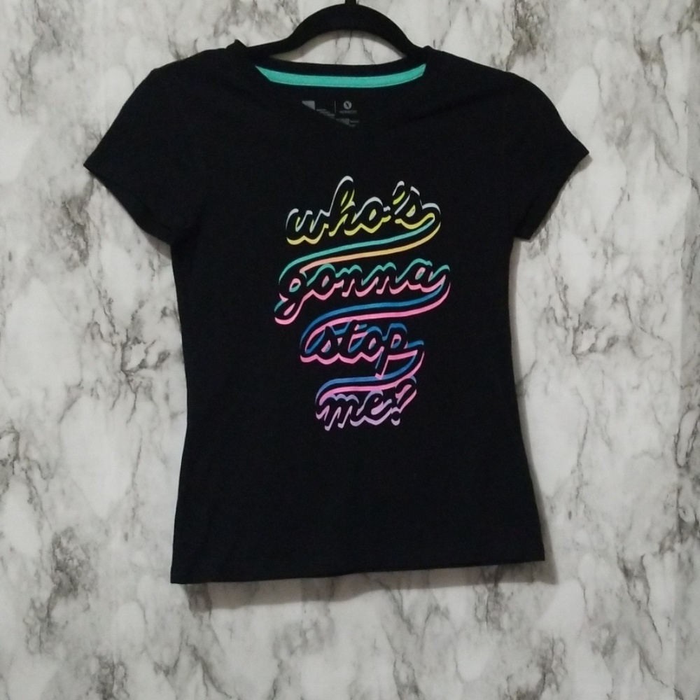 Black Junior Tee Sz L
